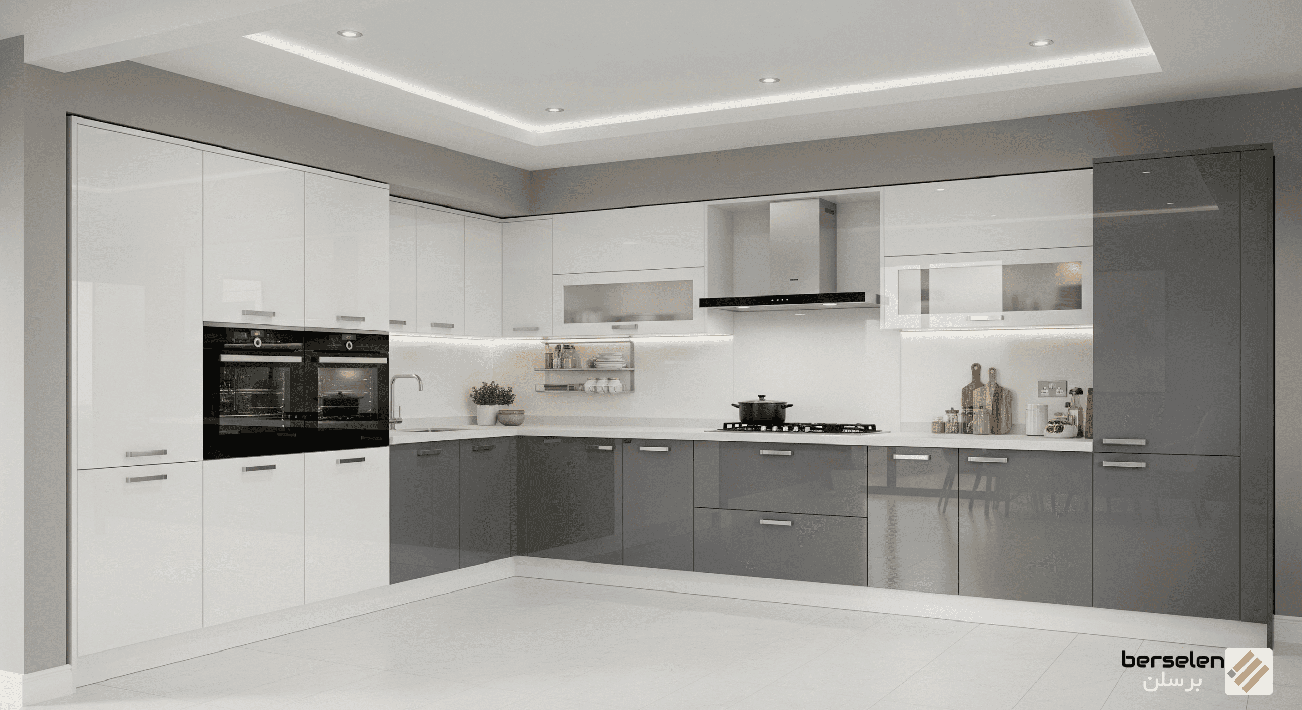 کابینت هایگلاس (High Gloss)