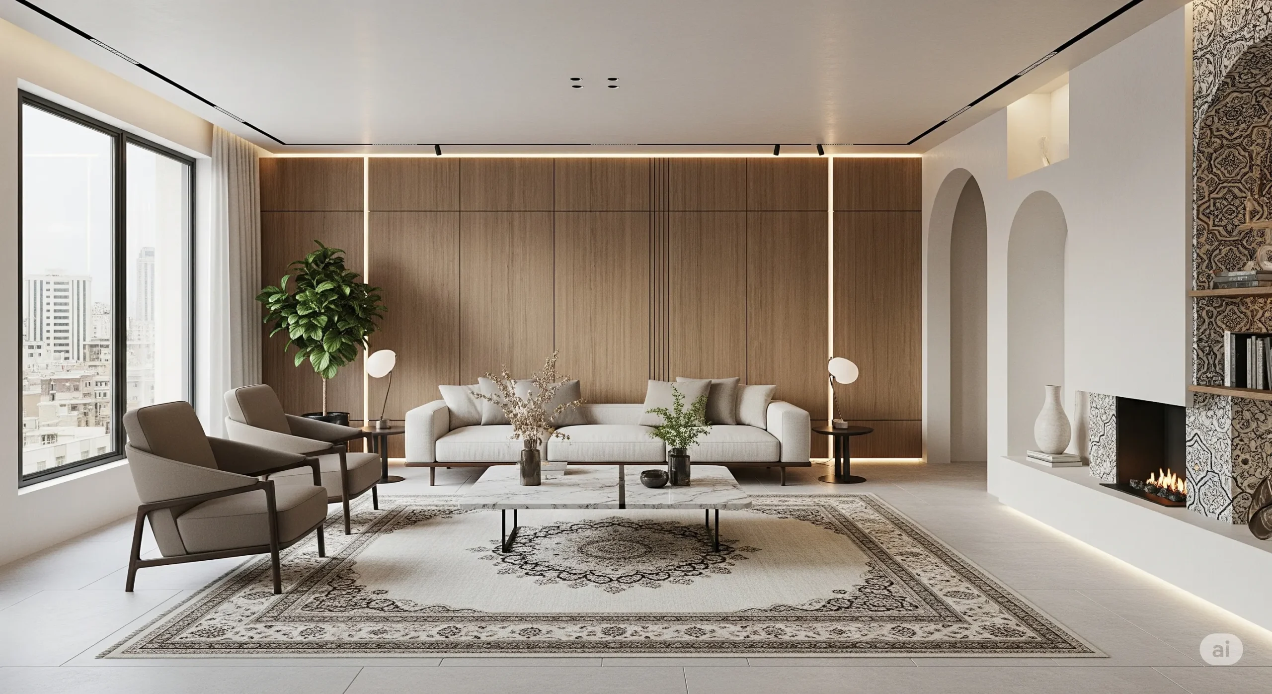 طراحی داخلی مدرن در مشهد ۱۴۰۴ راهنمای جامع