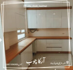 کابینت / مدرن وشیک سفید گردویی - Image 2
