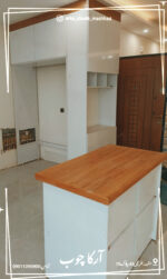 کابینت / مدرن وشیک سفید گردویی - Image 4